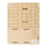 Конструктор из дерева "Скворечник "Бабочки"