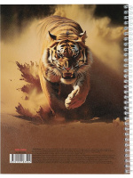 Тетрадь А4  96л кл. гребень Проф-Пресс "Природа пустыни" холст*