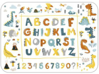 Настольное покрытие д/лепки 33*23см "Английский алфавит"