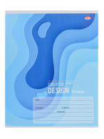 Тетрадь А5 24л лин. Проф-Пресс "Абстрактные разводы" 5 диз.в спайке