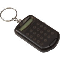 Калькулятор - брелок  8 разр. deVENTE. Transparent"  , полупрозр. черный