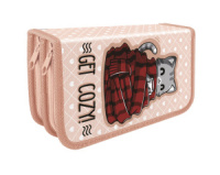 Пенал 2 отд. (190*105*50) молния, ткань "Get cozy"