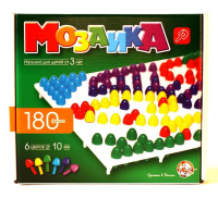 Мозаика круглая D=10 мм, 180 шт.