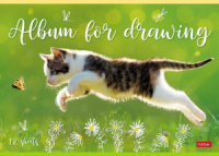 Альбом А4 12л скоба "Ассорти"  пл. 100 г/м