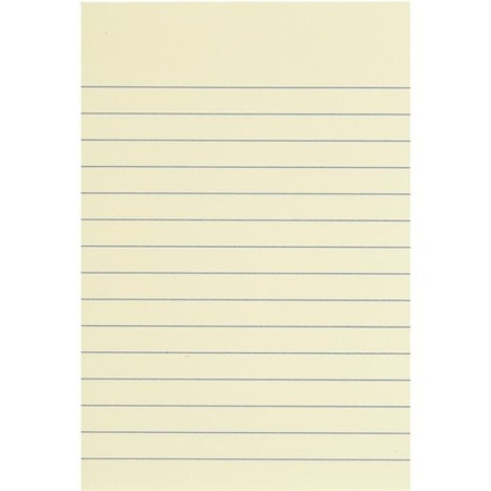 Бумага с липким краем (101*150мм) 90л., 3 цв., ПАСТЕЛЬ, линейка