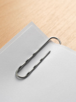 Скрепки 75мм -  40шт. гофрированные, оцинкованные, карт.уп.