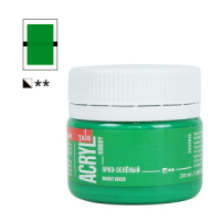 Краска акрил. "Акрил-Хобби"  20 мл, ярко-зеленая