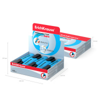 Текстовыделитель EK V-12, 0,6 - 5,2мм, голубой