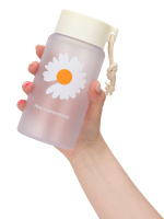 Бутылка для воды 450мл "Ромашка"