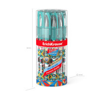 Ручка шар. ЕК   Ornament, 0,7мм цв.мат.корп.Soft Touch, синяя