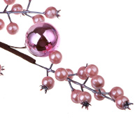 Декор новогодний 54см "Веточка с ягодами"