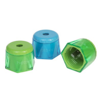 Точилка пласт. 1 отв. "Rotocap" 2 цв.