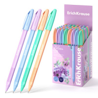 Ручка шар. EK U-108 Stick Pastel Bloom Ultra Glide Technology 1мм, синяя