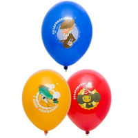 Шар с рисунком 14" "Чебурашка"