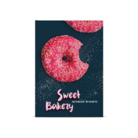 Блокнот А5 7БЦ  80л "Донат рулит!" клетка, глянц.лам.