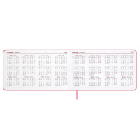 Планинг дат. 2026г 150*87мм 64л., кожзам., мягк.пер. "Виннер лиловый" ляссе