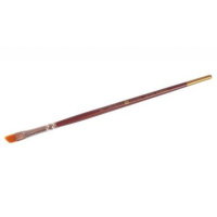 Кисть синтетика плоская скошенная №  1 "Decola"