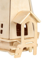 Изготовление модели из дерева "Ветрянная мельница" 36 дет.