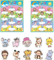 Комплект наклеек для д/сада "Веселые картинки"