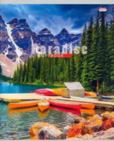 Тетрадь А5  96л ЛИН. Проф-Пресс "Земной рай" белизна 100%