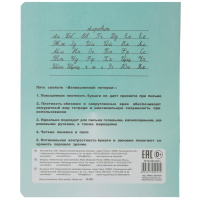 Тетрадь А5 12л косая лин.   "ВЕЛИКОЛЕПНАЯ"5"