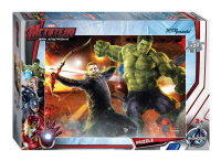 Пазлы  120 элементов 230*165мм. "Мстители-2" 8 видов