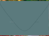 Конверт для подарочного сертификата 10*7см "С Новым годом!"