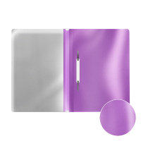 Скоросшив. пласт. прозр. верх.  Glossy Candy, 0,12/0,18мм ассорти