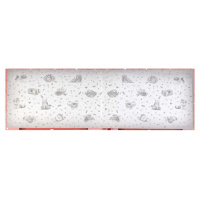 Книга для кулинарных рецептов 220*136мм  96л., 7БЦ "Уголок вкусов" тисн.фольгой, мат.лам.,ляссе