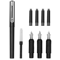 Набор  для каллиграфии  "deVENTE. Art" 8 шт.(корпус ручки,3 насадки,конвертер,3картр-а)