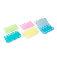 Контейнер пластиковый 17*10см , 15 ячеек, прозрачный