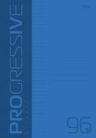 Тетрадь А4  96л ЛИН. Hatber  палст.обл."Progressive. Синяя" белизна 100%