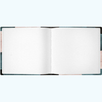 Скетчбук 190*190мм  32л., 7БЦ, 200гр/м2 "Скетчбук для акварели"