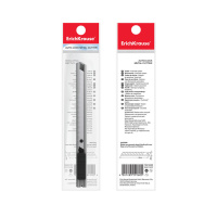 Нож канцелярский ЕК AUTOLOCK металл, 9 мм, блистер