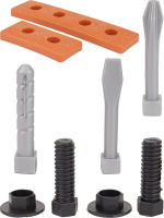 Игровой набор для мальчиков "Юный мастер" 9 пред.,2*АА не в компл.