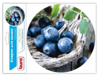 Коврик для мышки круглый  Голубика, 20*20см