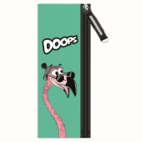 Пенал-косметичка (200*60) молния, ткань "Фламинго"