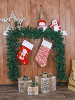 Декор новогодний "Гирлянда из веток ёлки" 250см, 220 веток