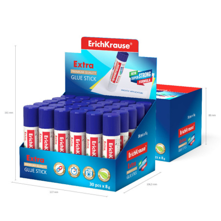 Клей карандаш Erich Krause Extra  8 гр.