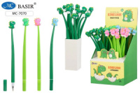 Ручка шариковая "Dino" синяя, кор. ассорти, 0,5мм