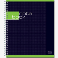 Тетрадь А5  48л кл  Строгая тетрадь, гребень, матовый УФ-лак