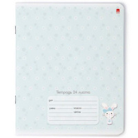 Тетрадь А5 24л лин. Альт "Зефирные зайчата"