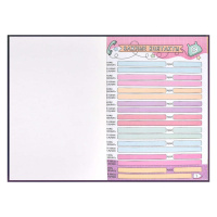 Дневник для девочек А5  48л., 7БЦ "Мармеладный мишка" глянц.лам., тисн.фольгой