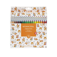 Фломастеры  36цв "BV. Happycolor"