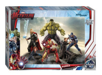 Пазлы  120 элементов 230*165мм. "Мстители-2" 8 видов