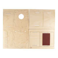 Конструктор из дерева "Скворечник "Домик скворца"