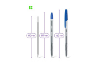 Ручка шариковая Berlingo "Tribase" синяя, 1,0мм