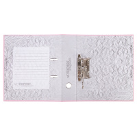 Регистратор А4  75мм PVC, Classic Lite. Pastel, персиковый, карман