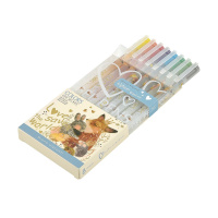 Набор гелевых ручек BV  8 цв. BV "Colors. Любовь, как она есть" 0,5мм