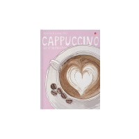 Блокнот А6 7БЦ  80л "Счастье в кофе" клетка, глянц.лам.